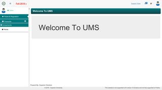 Home Page - UMS - Superior University