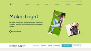 Customer Service & Ticket Software with Zendesk Support