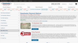 More Ways to Pay | Why Sweetwater