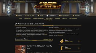 Star Wars: The Old Republic | COMMUNITY