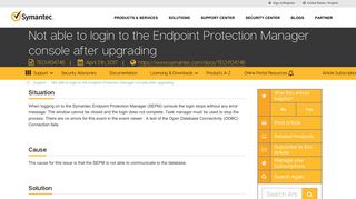 symantec endpoint protection manager log4j