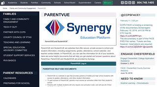 ParentVUE | Chesterfield County Public Schools