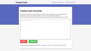 Taobao Link Converter