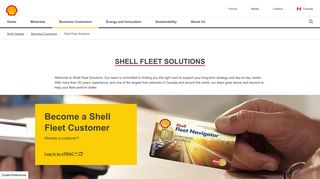 Shell Fleet Solutions | Shell Canada
