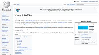 Microsoft TechNet - Wikipedia