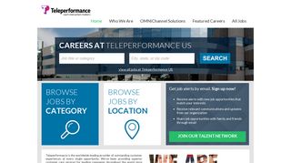 Welcome to the Teleperformance Talent Network - Jobs.net