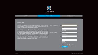 Telguard Interactive - Register