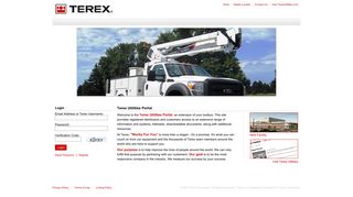 Terex Utilities Portal | Terex