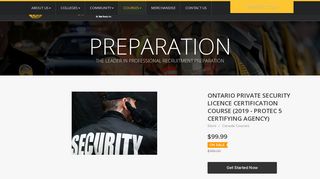 Ontario Online Security Guard Licence Certification | Test Ready Pro