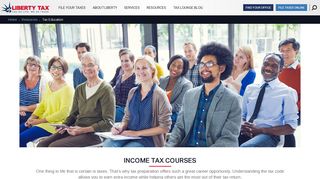 Tax Preparation School | Courses, Classes, & Education | Liberty Tax®