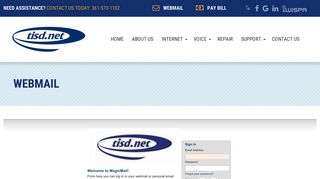 Webmail | True Internet Services: Port Lavaca, Victoria, TX ... - TISD.net