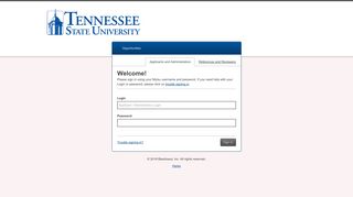 Sign In - Tennessee State University