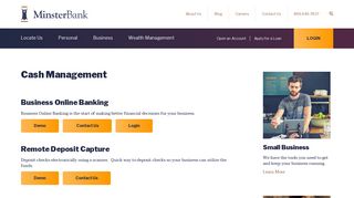 Cash Management › Minster Bank