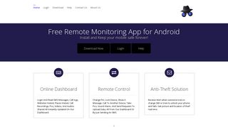 Tracking Smartphone Android App - Remote Monitoring Tool for Android