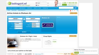 Airline tickets to Shaheen Air - book cheap flights online (NL)