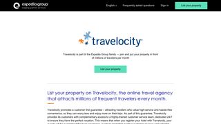 Join Travelocity Now - List Your Apartment, Hotel or B&B with Travelocity