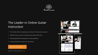 TrueFire - Free Online Guitar Lessons