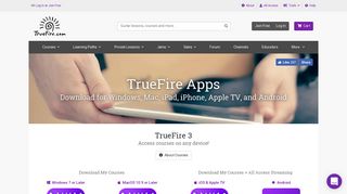 TrueFire Apps for Guitar Players