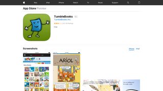 TumbleBooks on the App Store - iTunes - Apple