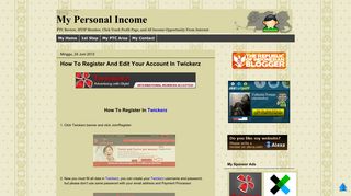 How To Register And Edit Your Account In Twickerz | My Personal ...