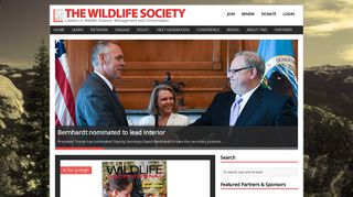 THE WILDLIFE SOCIETY | Leaders in Wildlife Science, Management ...