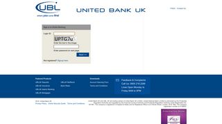 Welcome to United Bank UK - UBL UK