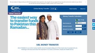 Welcome to United Bank UK - Online Remittance