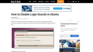 How to Disable Login Sounds in Ubuntu - How-To Geek