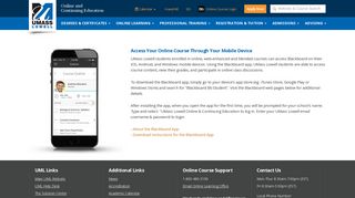 Access Your Online Course Through Your Mobile Device
