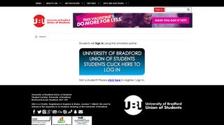 Login @ University of Bradford Union of Students