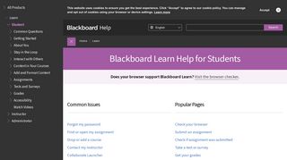 Blackboard Learn Help for Students | Blackboard Help