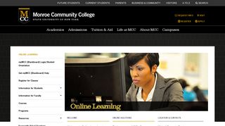 Online Learning | Monroe Community College | Rochester, NY