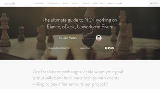 The ultimate guide to NOT working on Elance, oDesk, Upwork and Fiverr