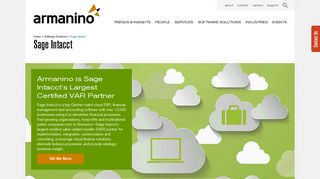 Sage Intacct Accounting Software & Cloud ERP | Armanino