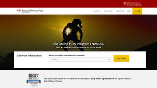 USC's Online MSW: Online Master of Social Work