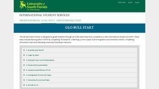 Glo-Bull Process – International Student Services - usfsp