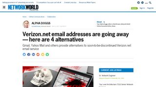 Verizon.net email addresses are going away — here are 4 alternatives ...