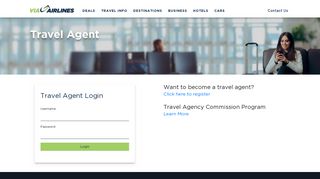 Travel Agent | Via Airlines