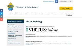 Virtus Training | Diocese of Palm Beach