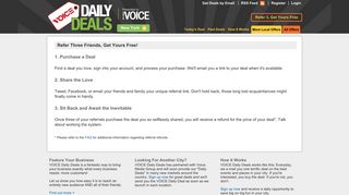 VOICE Daily Deals - Share This Deal