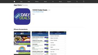 VOICE Daily Deals on the App Store - iTunes - Apple