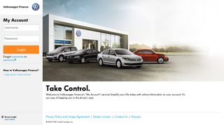 Volkswagen Finance -- Login