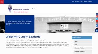 Current Students – Vaal University of Technology