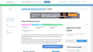 Access webmail.indosat.net.id. Login