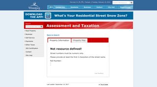 Winnipeg.ca (UD) : Assessment & Taxation : Property Details