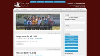 Gervais School District | Oregon District 1