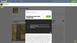 worldventures back office member login | Agirev... - Scoop.it