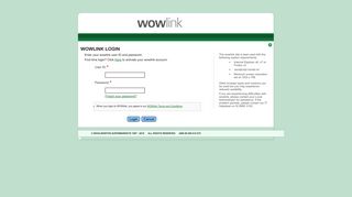 Woolworths wowlink | Login