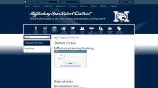 Student Portals / Student Portals - Mifflinburg Area School District