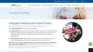 EHR and EMR Integrated Patient Portal | WRS Health